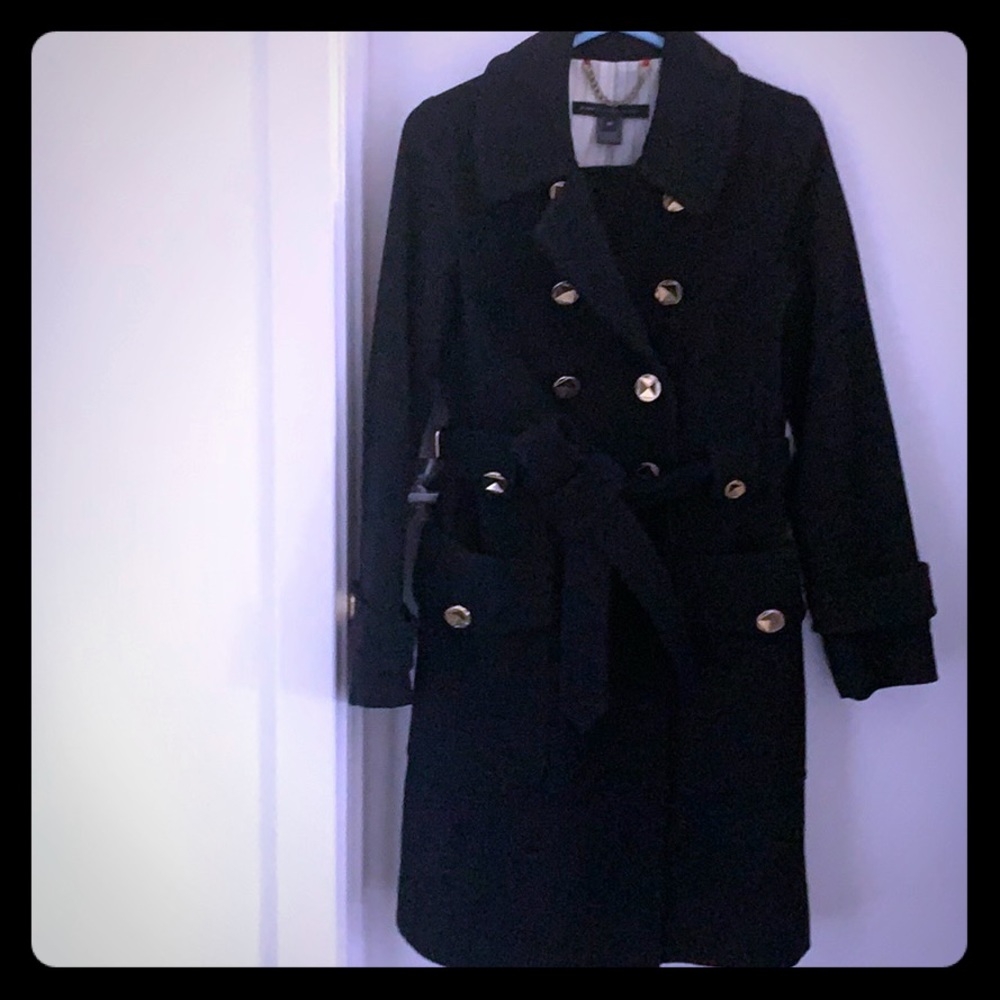Marc by Marc Jacobs black wool coat sz XS